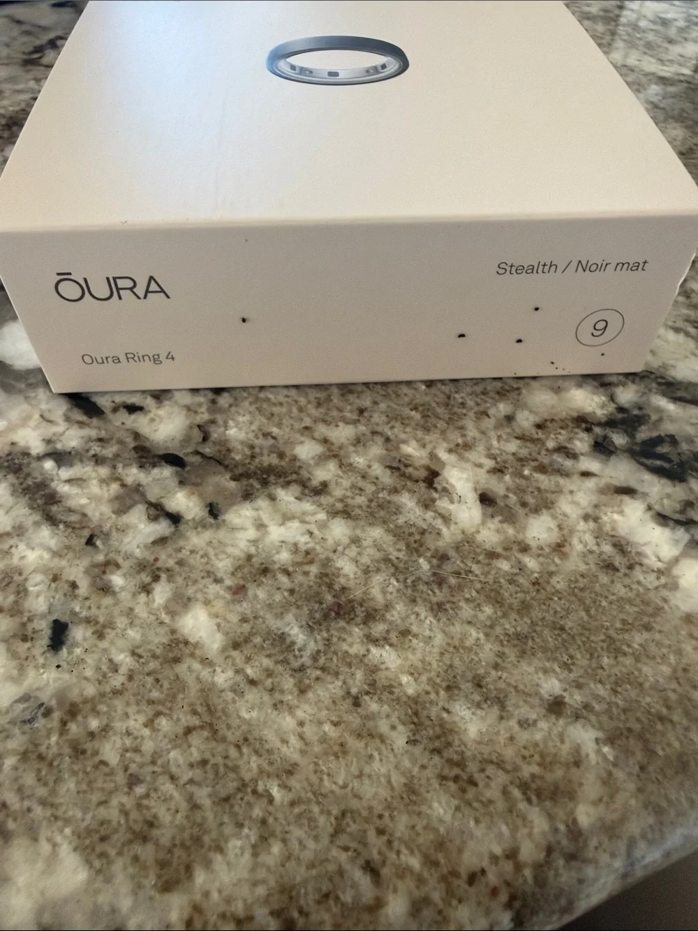 Oura Ring 4.  Size 9.